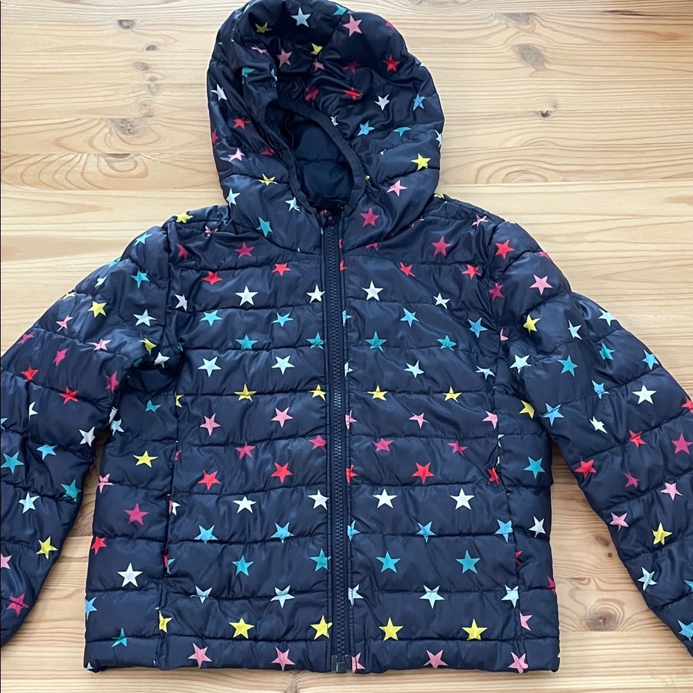 Primary Starry Night Kids Puffer Jacket